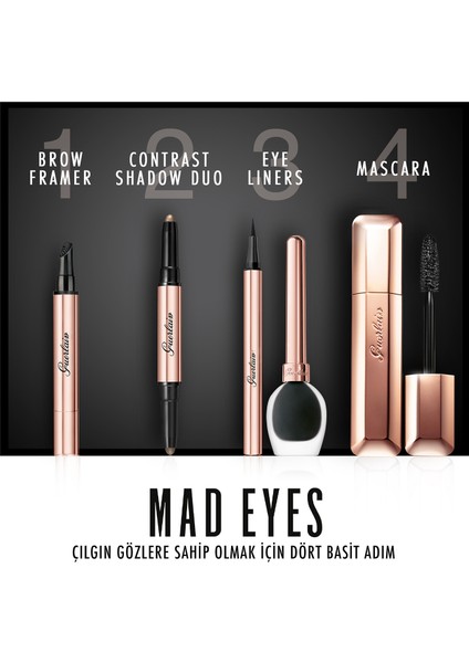 Mad Eyes Liquid Eyeliner 01 Black modelleri