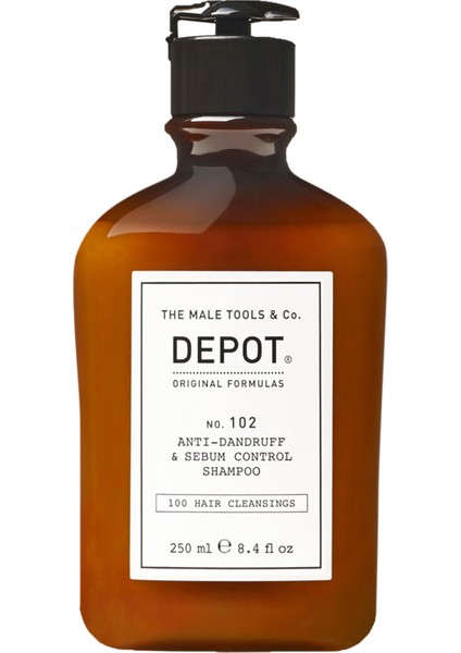 No. 102 Anti Dandruff Sebum Control Kepek Karşıtı Şampuan 250 ml