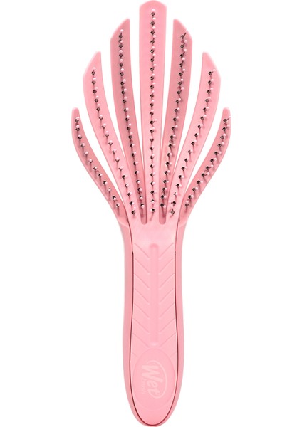 Go Green Pembe Kıvırcık Saçlara Özel Dolaşık Açıcı Saç Fırçası