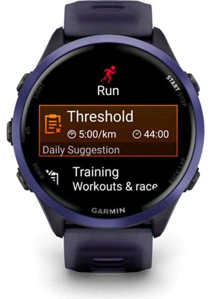 Forerunner 570 47 mm Mor Gri Silikon Kayışlı Akıllı Saat fiyatları