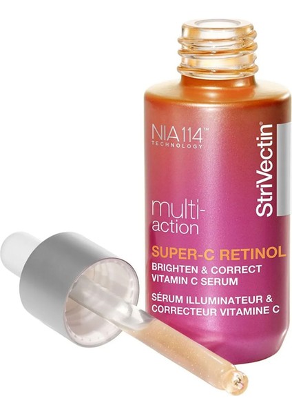 Multi Action Super C Retinol Brighten Correct Vitamin C Serum 30 ml fırsatları