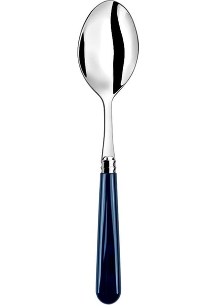 Helios Koyu Mavi Çelik Servis Kaşığı