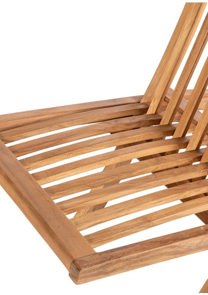 Sedona Natural Tik Ağacı Katlanır Bahçe Berjer fırsatları