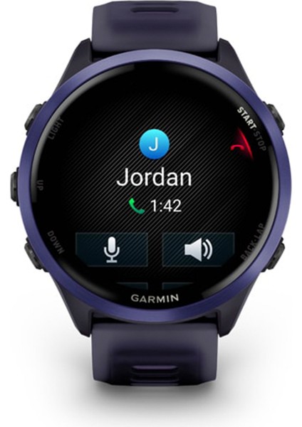 Forerunner 570 47 mm Mor Gri Silikon Kayışlı Akıllı Saat fırsatları