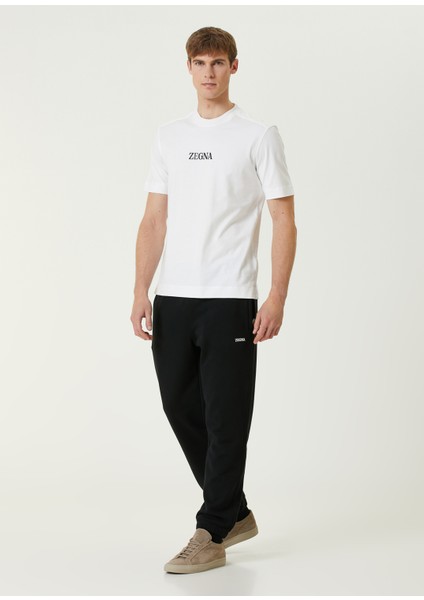 Beyaz Logo Detaylı T-Shirt fiyatları