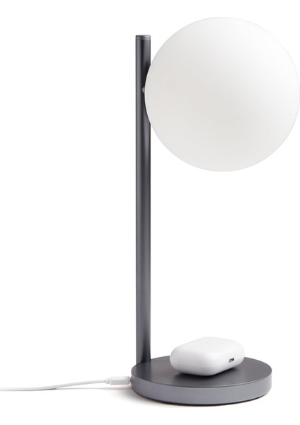 Bubble Gümüş Aydınlatma ve Şarj Cihazı Masa Lambası fiyatları