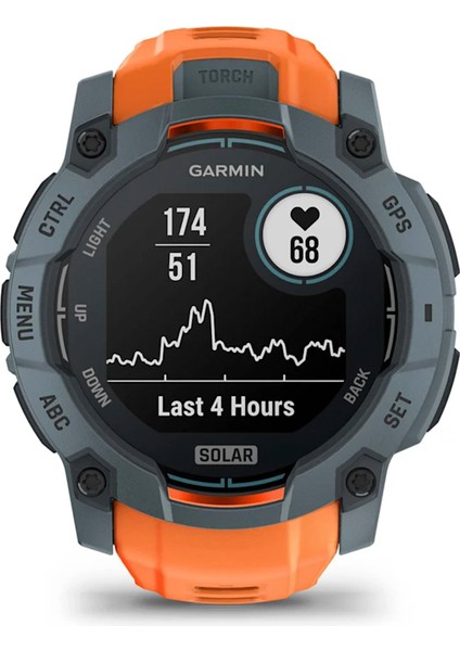 Instinct 3 Solar Twilight Solstice 50 mm Silikon Kayış Akıllı Saat indirimleri