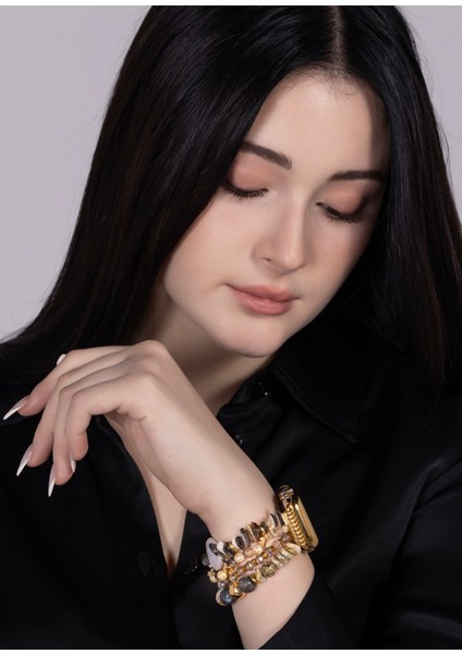 Cleopatra Stretchy 38/41 mm Apple Watch Uyumlu Kadın Akıllı Saat Kordon fırsatları
