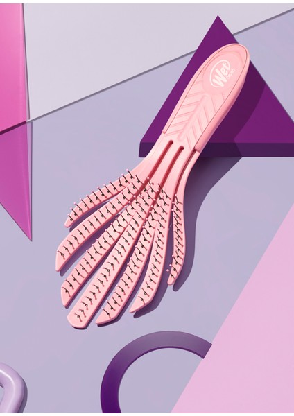 Go Green Pembe Kıvırcık Saçlara Özel Dolaşık Açıcı Saç Fırçası fırsatları