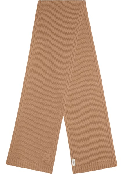 Bej Kadın Yün Atkı