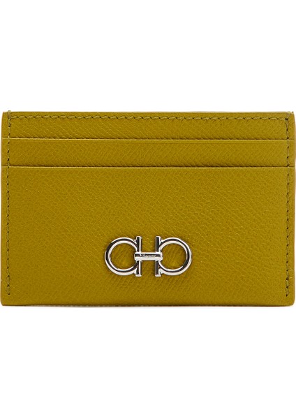 Hardal Kadın Deri Kartlık