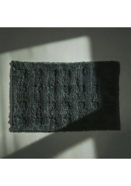 Karin Siyah Pamuklu Banyo Paspası 60 x 100 cm modelleri