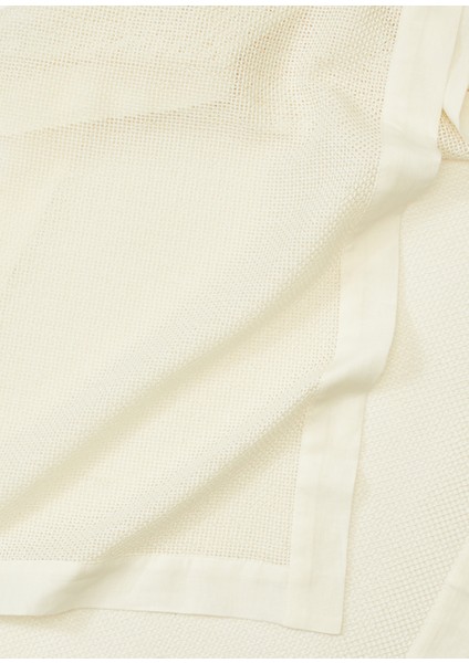 Beyaz File Desenli Keten Runner fiyatları