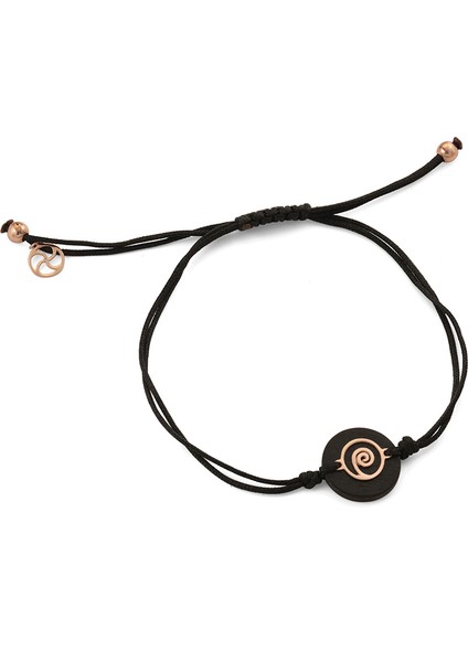 Om Işleme Detaylı Kadın Altın Bileklik