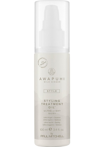 Styling Treatment Şekillendirici Nemlendirici Saç Bakım Yağı 100 ml