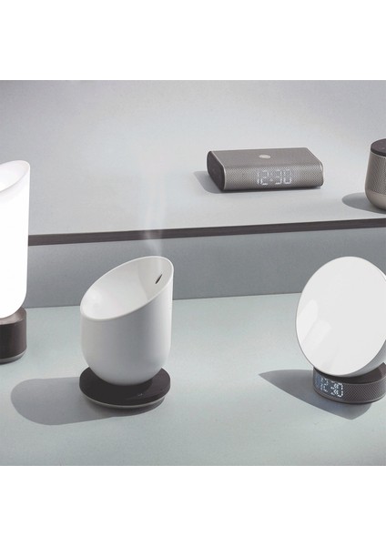 Miami Siyah Mermer Ayarlanabilir LED Masa Lambası