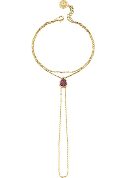 Red Drop 14 Ayar Altın Kadın Şahmeran Bileklik