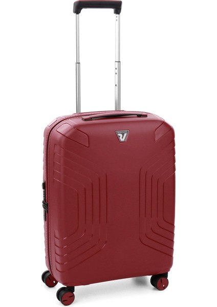 57635505-5505 Trolley Cabına USB Ypsilon 4.0 Burgundy Mürdüm Bavul
