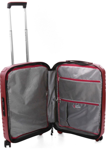 57635505-5505 Trolley Cabına USB Ypsilon 4.0 Burgundy Mürdüm Bavul fırsatları