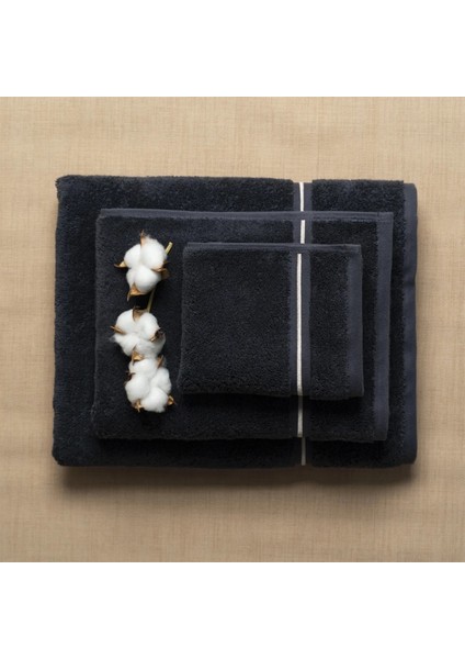 Petunia Pima Antrasit Pamuklu Banyo Havlusu 90 x 150 cm modelleri