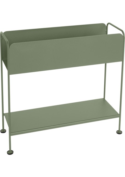 Picolina Yeşil Metal Saksılık