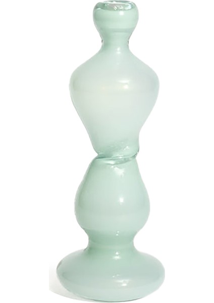 Mega Açık Yeşil Cam Şamdan