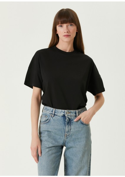 Siyah Logolu T-Shirt