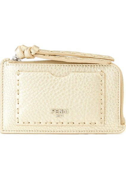 Peekaboo Gold Kadın Deri Kartlık