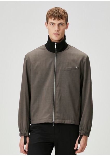 Kahverengi Yün Mont