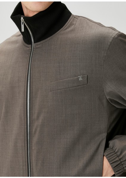 Kahverengi Yün Mont indirimleri