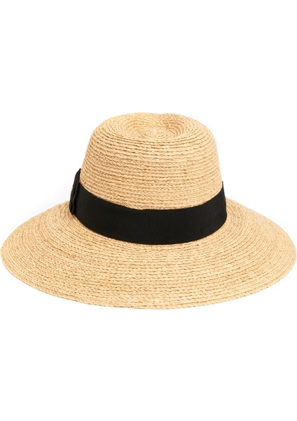 Farida Bej Siyah Kadın Rafya Şapka fiyatları