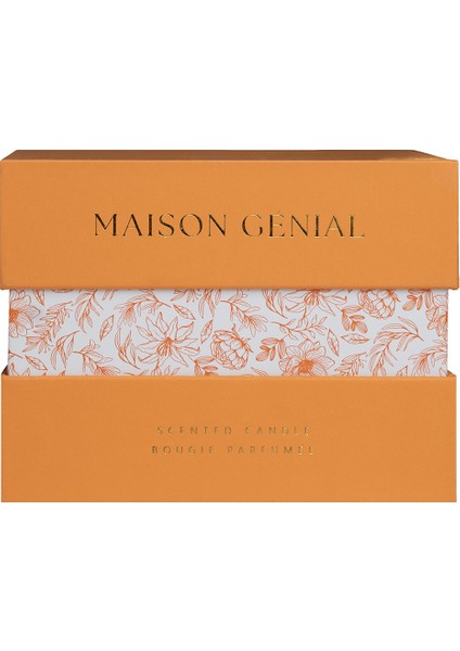 Luxury Winter Garden Turuncu Orta Boy Mum 210 G modelleri