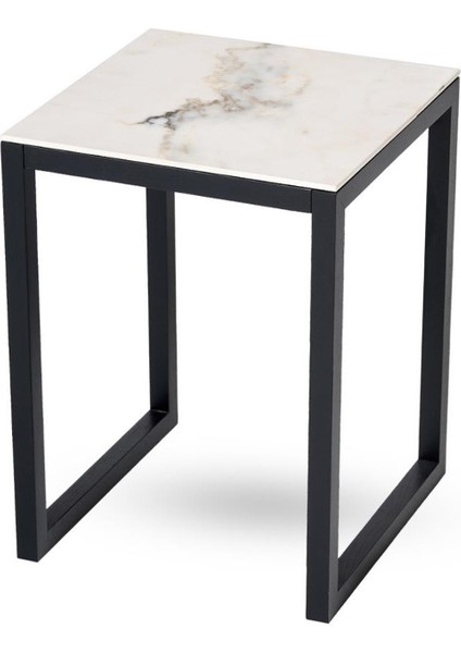 Iso White Black Seramik Yan Sehpa 36 x 49 cm fiyatları