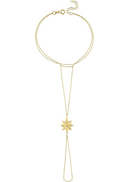 Polaris 14 Ayar Altın Kadın Şahmeran Bileklik