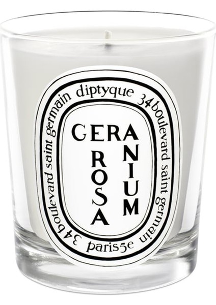 Standard Candle Geranium Rosa 190 G