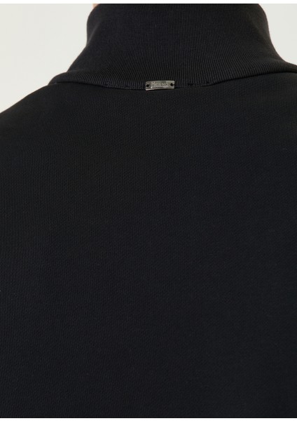 Lacivert Kapitoneli Mont