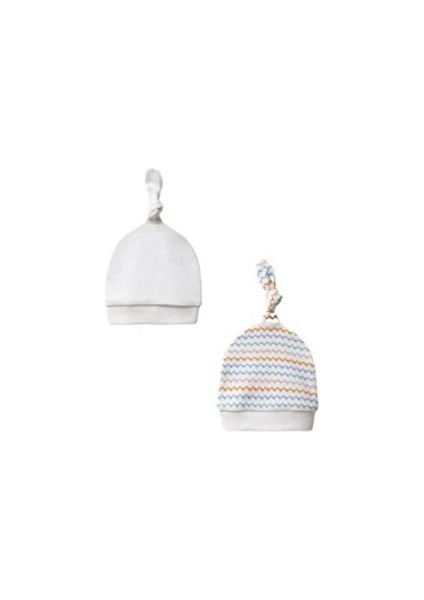 Zigzag 2'li Bağcıklı Şapka