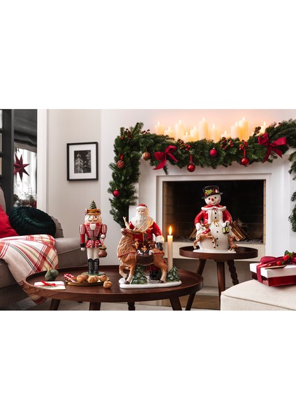 Christmas Memory Porselen Kardan Adam Dekoratif Biblo modelleri