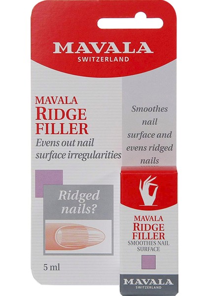 Ridge Filler Tırnak Çukur Dolgusu 5 ml