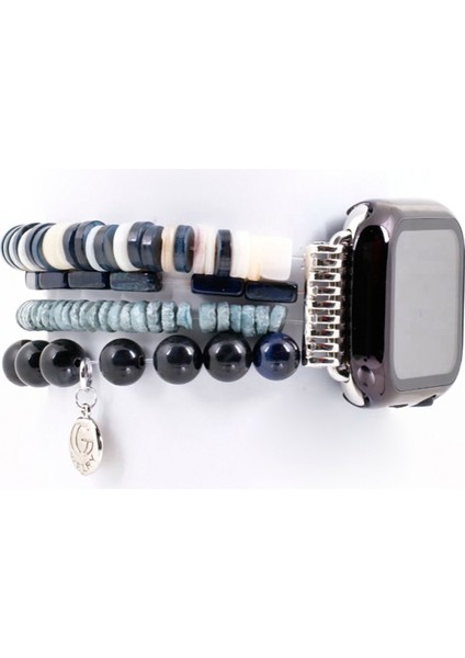 Wave Stretchy 42 - 49 mm Apple Watch Uyumlu Erkek Akıllı Saat Kordon