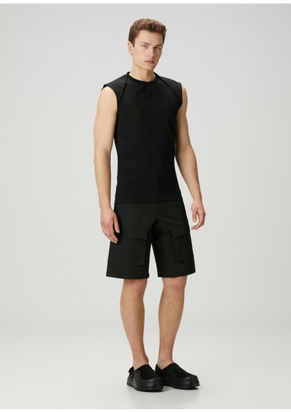 Siyah Garni Detaylı Atlet fiyatları