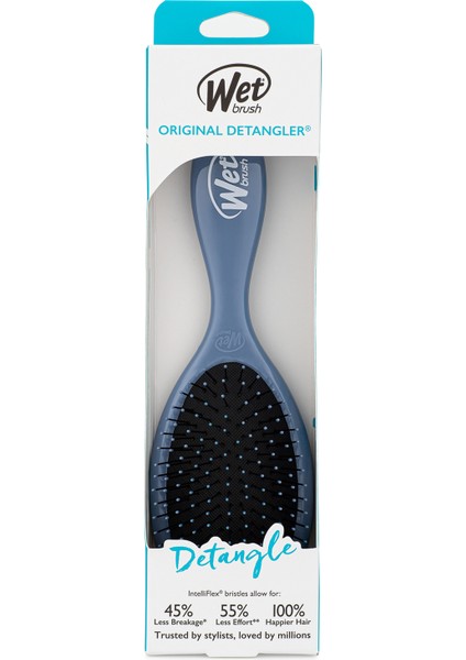 Original Detangler Mavi Dolaşık Açıcı Saç Fırçası indirimleri