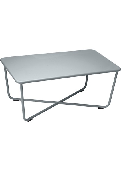 Croisette Gri Alüminyum Alçak Bahçe Sehpası