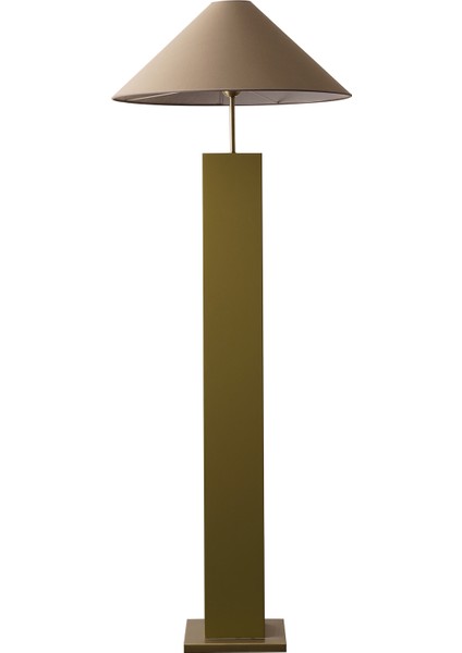 Nona Yeşil Ahşap Lambader