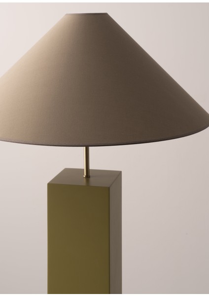 Nona Yeşil Ahşap Lambader modelleri