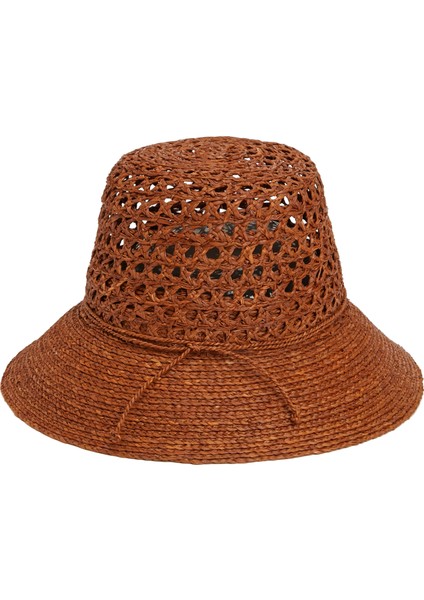 Zandar Kahverengi Kadın Rafya Şapka fiyatları