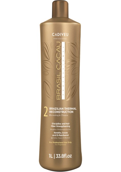 Brasil Cacau Saç Düzleştirici Protein Bakımı 1000 ml