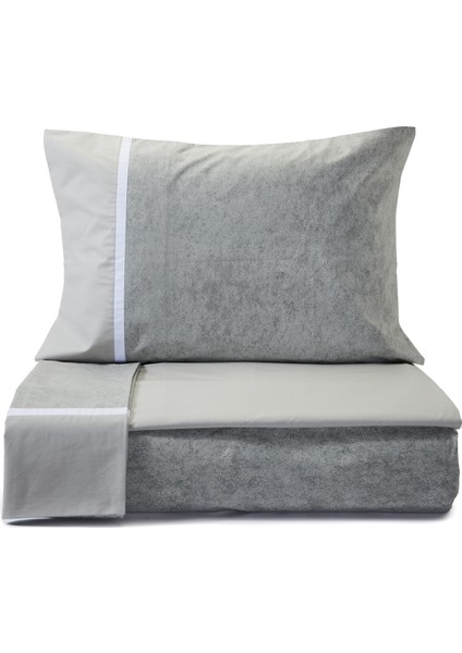 Galuchat Gri Nevresim Takımı