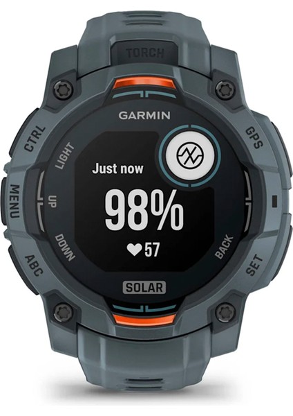 Instinct 3 Solar Twilight 45 mm Silikon Kayış Akıllı Saat fırsatları