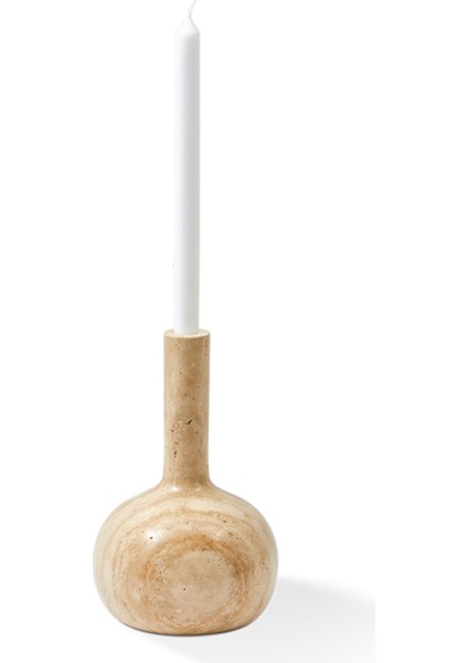 Heritage Bell Bej Mermer Şamdan fırsatları